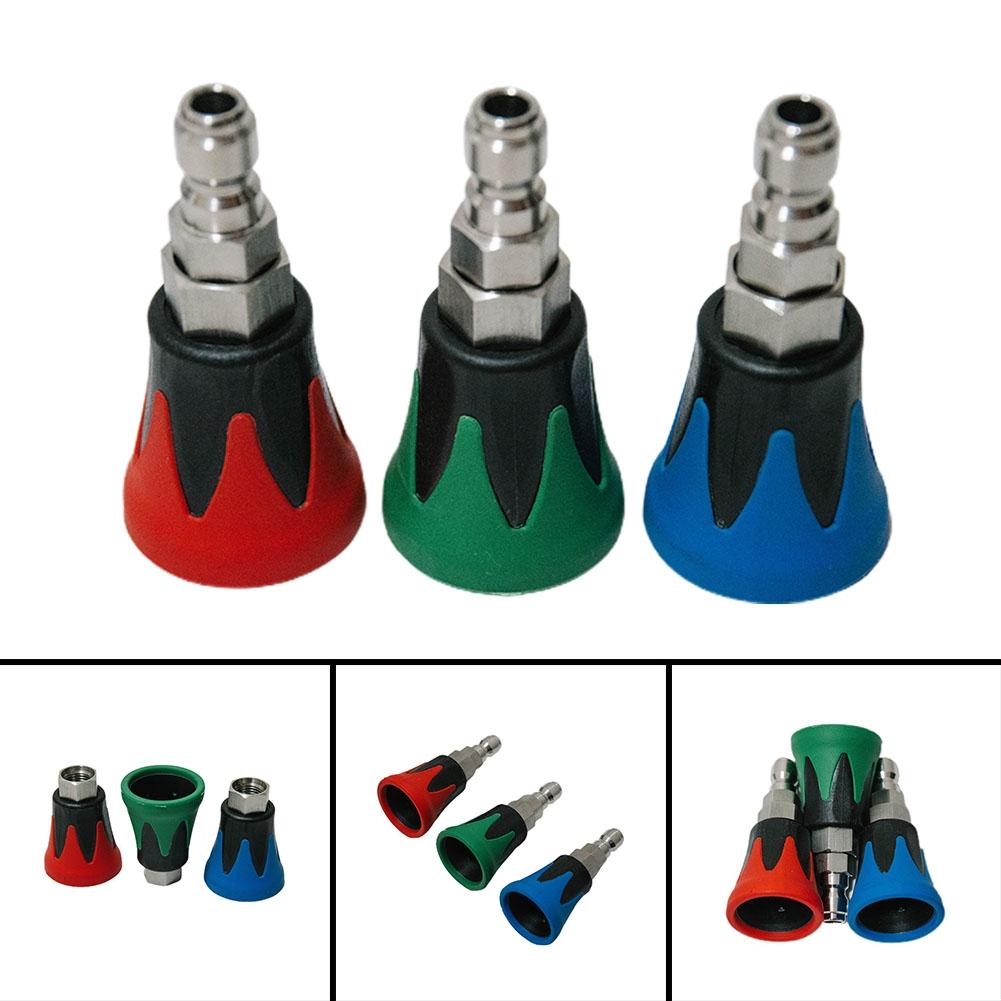 0/25/40 Degree Spray Nozzle 1/3pcs High Pressure Washer Nozzle