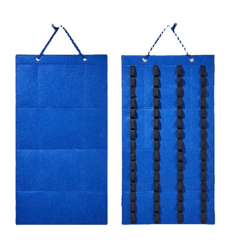 

1 шт. Дисплейная коробка Подвесная сумка для хранения и хранения Дисплейная подвесная сумка синий