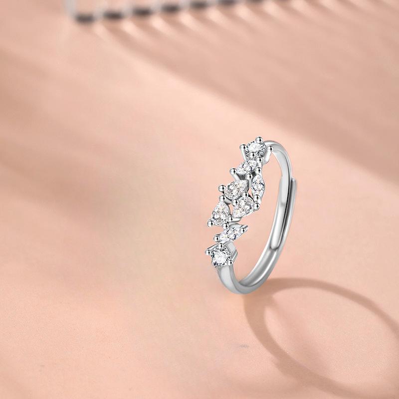 Wisteria Blossom Ring Female Niche Design Sense New Couple Ring for Girlfriend Gift