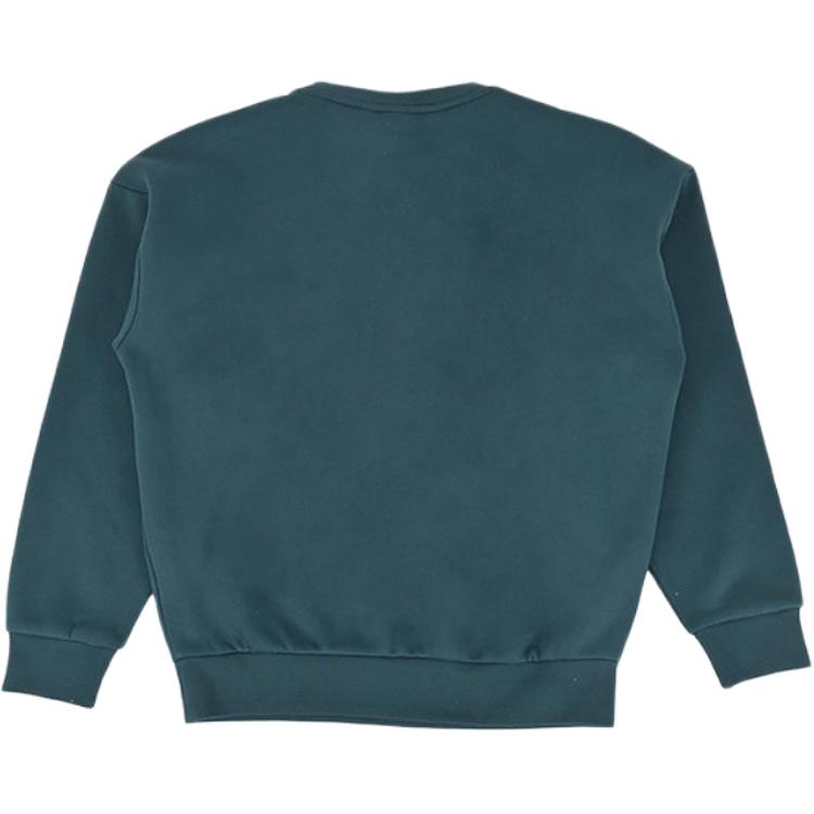 Kids' Sweatshirt Adidas Originals Sweatshirt Trefoil, Fleece Lined Casual Versatile Crew Neck Pullover Kids'