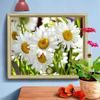 5D Diamond Painting Full Drill Flowers Diamond Embroidery Daisy Cross Stitch Home Decoration