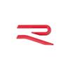 PCVHD1 R Logo Badge 3D Metal Car Metal Body Tail Trunk Sticker For Volkswagen VW Touran Beetle Golf Passat Jetta Polo Bora CC Lavida