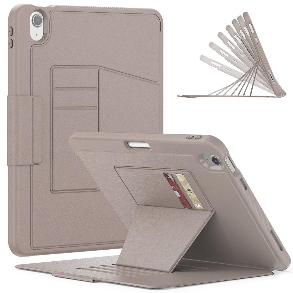 Pro iPad Air 11 (2025)/(2024) Automatické probuzení/uspání PU kožené pouzdro na tablet Držák na karty Stojan Kryt se slotem na tužku