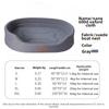 Dog Bed Mat Moisture-Proof All Season Use Chew Resistant Oxford Fabric Modern Solid Memory Foam Pet House