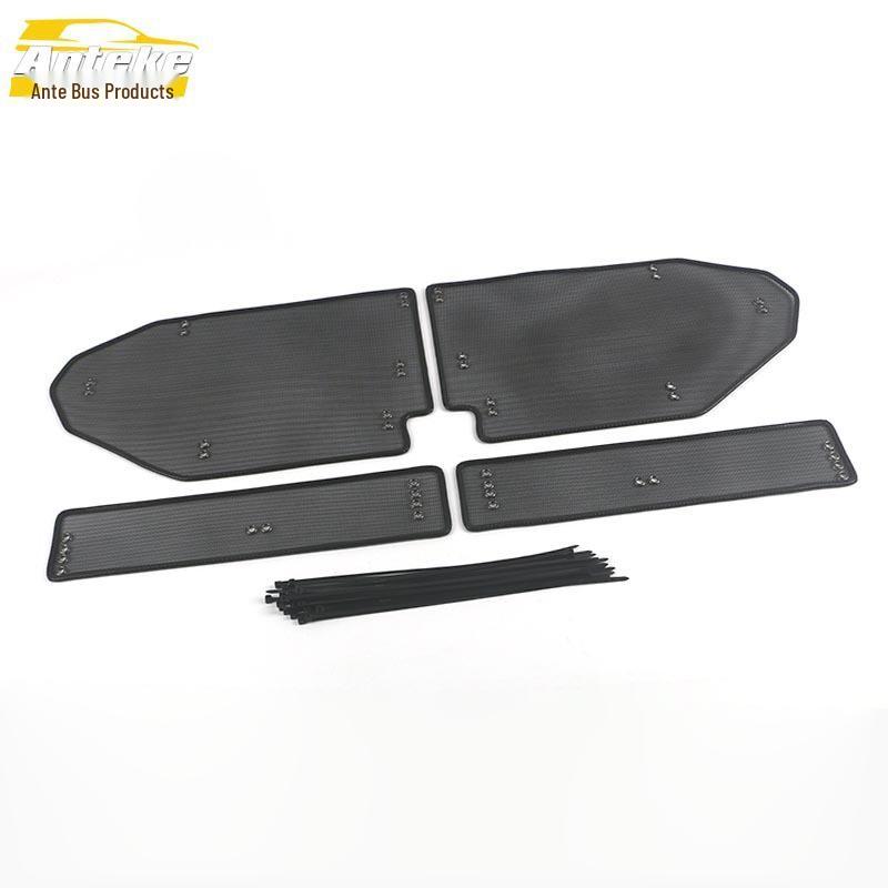 Compatible Insect Screen Sequins for 20 Troller Models - Diamond Mesh Radiator Panel Sticker Car Accessory