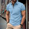 Men's Casual Short Sleeved Polo Shirt Versatile T-shirt