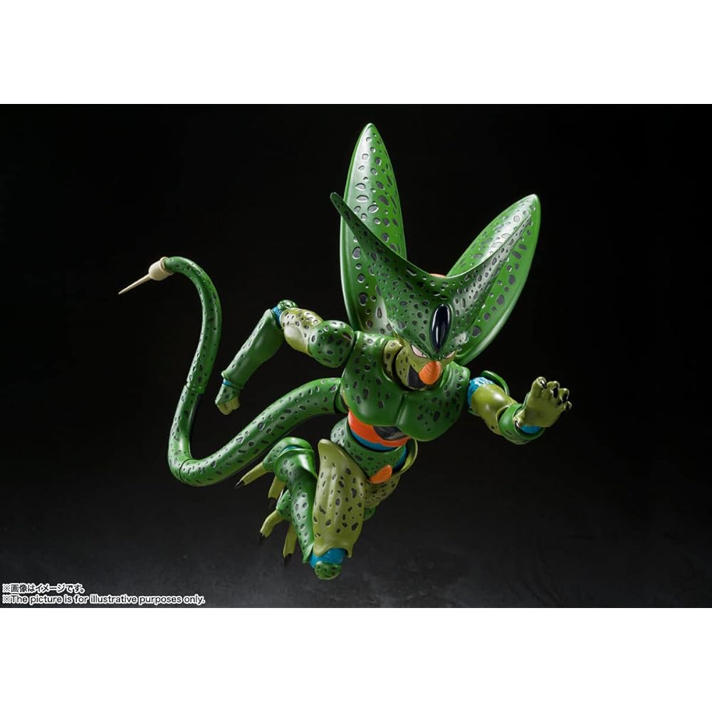 TAMASHII NATIONS S.H.Figuarts Dragon Ball Z Cell Erste Form (Neuauflage) Ungefähr 170mm PVC & ABS Bemalte Bewegliche Figur