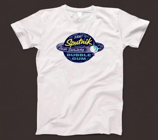 

Sputnik Bubble Gum T Shirt 906 Gumball Candy Earth Satellite Bazooka Space Dust M
