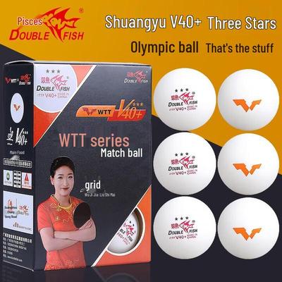Palline da Ping Pong WTT 3 Stelle Double Fish