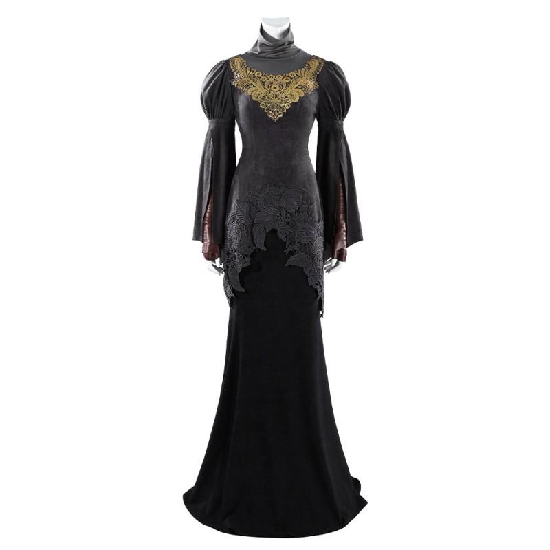 Dark Souls 3 Firekeeper Cosplay Dress Halloween Party Costume Medieval Fantasy Roleplay Outfit