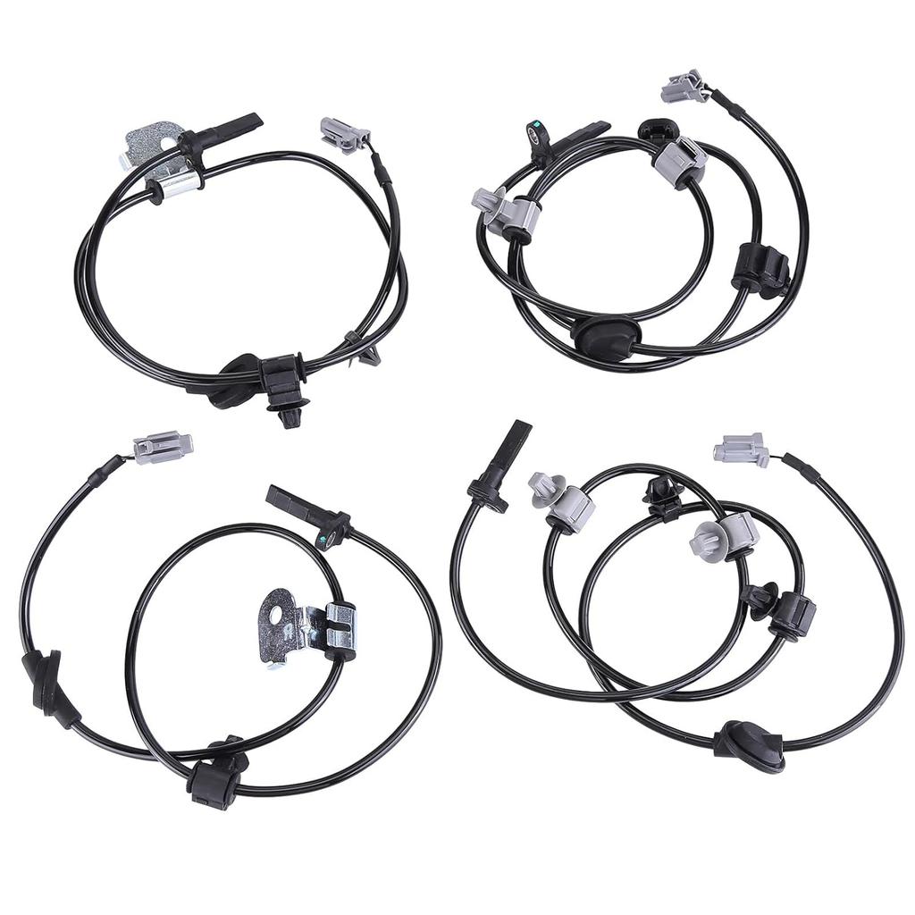 4PCS Front&Rear ABS Wheel Speed Sensor Left and Right for Subaru Forester 2014-2018, for impreza 2011-2016, for Crosstrek ABS Wheel Speed Sensor