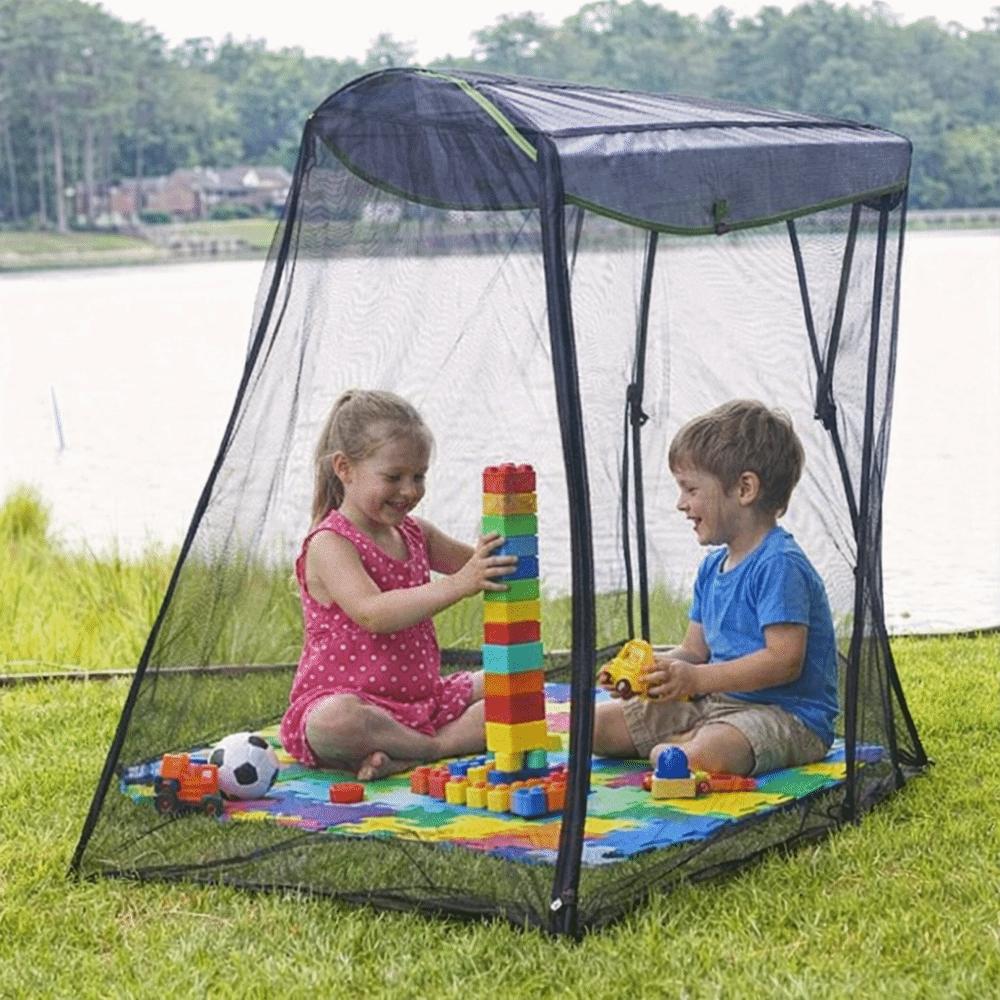 Zipper Opening Bug Mesh Tent Insect Proof Mosquito Net Hiking Mosquito Net Cover  Outdoors
