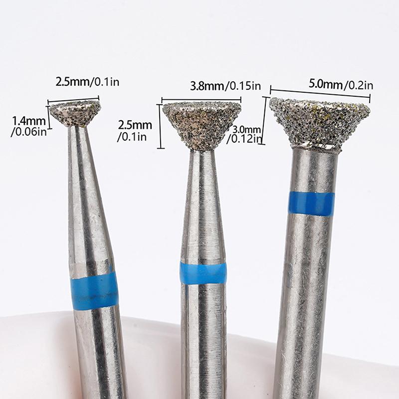 Nagelkunst Polieren Entfernungskopf Scheibe Schleifstift T Fräser Schleifer Diamant Elektrischer Nagelbohrer Nagelhautschneider Maniküre Werkzeug