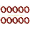 L8RE 10pcs Coffee Maker Sealing Rings Silicone Replacement Seal for Espresso Machine