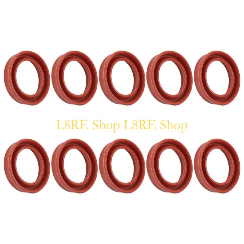 L8RE 10pcs Coffee Maker Sealing Rings Silicone Replacement Seal for Espresso Machine