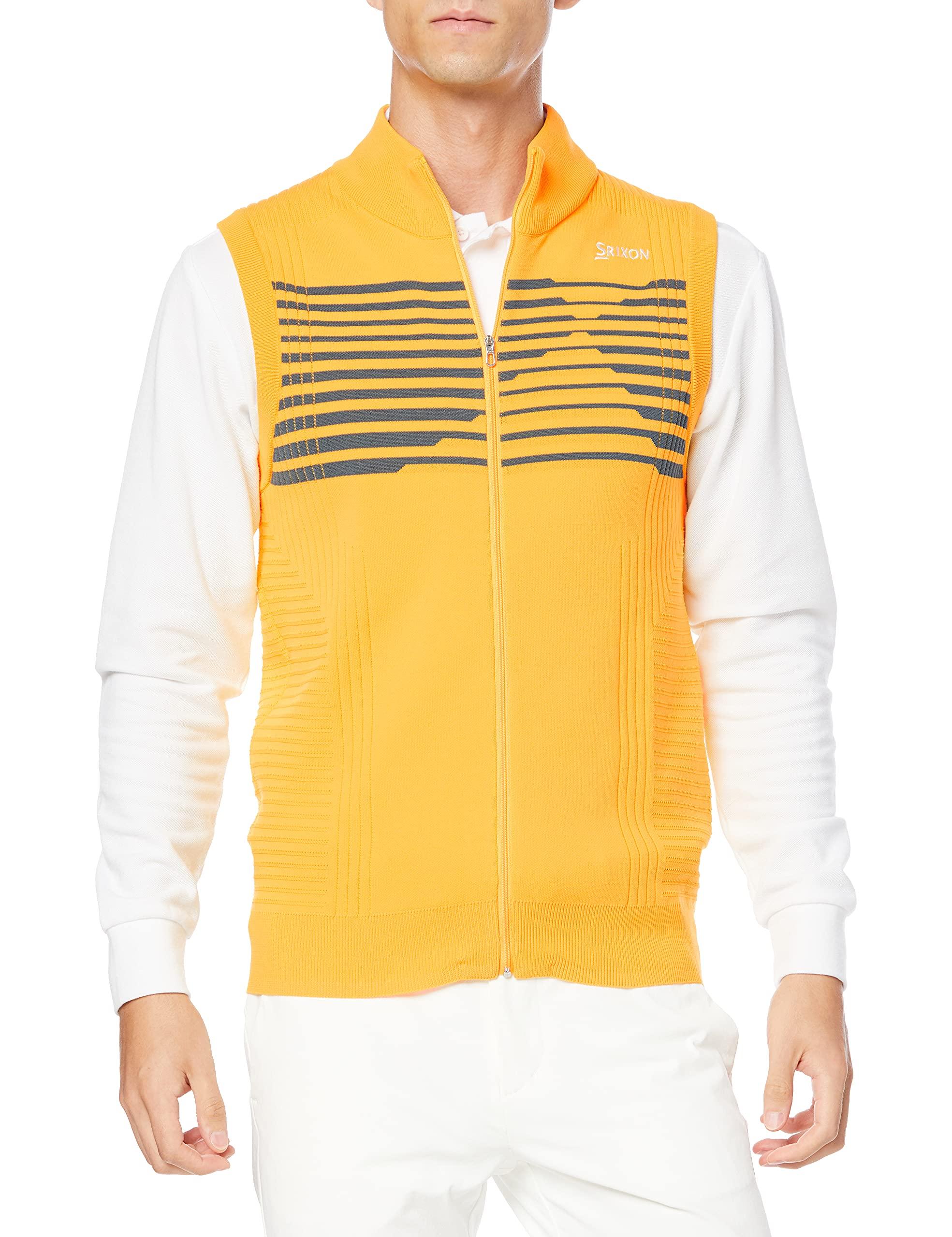 

Srixon RGMSJL81 YL00 Japanese Size 2L Men s Vest, (Yellow),