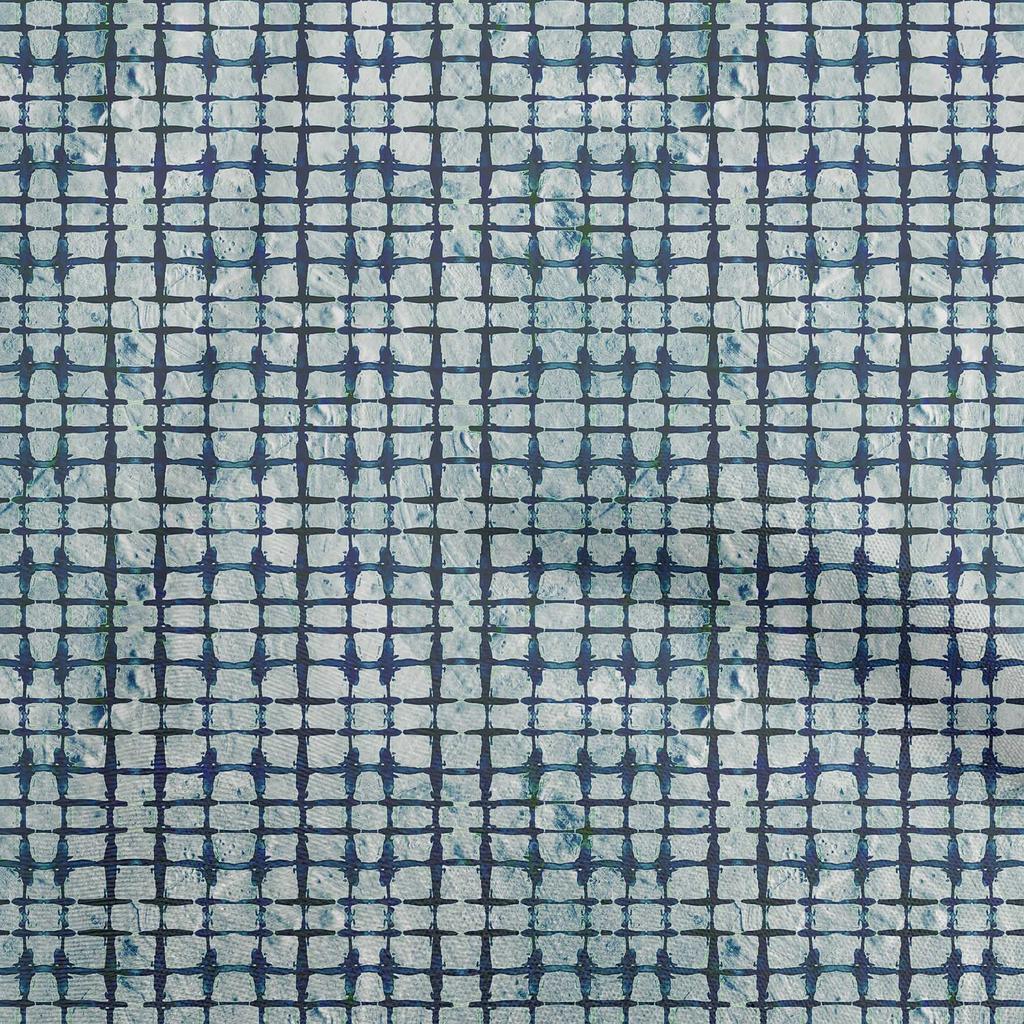 oneOone Bavlněný Flex Zelený Látka Abstraktní Akvarel Geometrický Řemeslné Projekty Dekor Látka Tištěná na Metráž 40 Palců