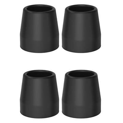 New Rubber Shower Chair Leg Caps 28mm Grey Black Replacement Caps Feet Heavy Duty Non Slip Tips Bath Seat Stools