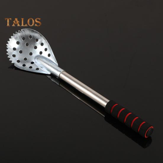 17,3 Zoll Eisfischer-Skimmerschaufel, Edelstahl-Eisfischer-Ausrüstung, Lochschaufel zum einfachen Entfernen von Schneematsch und Eis