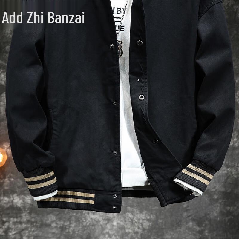 Pánská džínová bomber bunda se stojáčkem