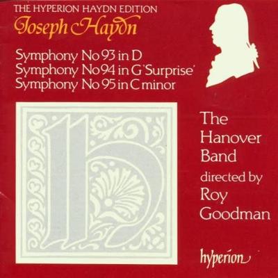 CD GOODMAN; HANOVER BAND - Haydn;Symfonier 93,94,& 95  CDA66532 Japan Klassisk Begagnad