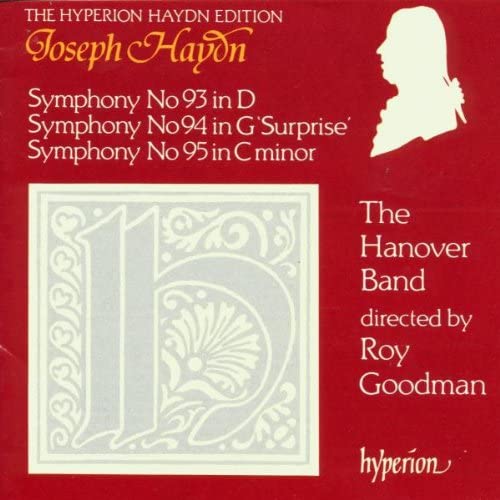 

CD GOODMAN; HANOVER BAND - Haydn;Symphonies 93,94,& 95 CDA66532 Japan Classical Used