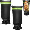 Faucet Cover Outdoor Black Frost-proof Insulated Tap Wrap For Yard Faucets Winter Outdoor Tap Protection Sleeve for Most Faucets