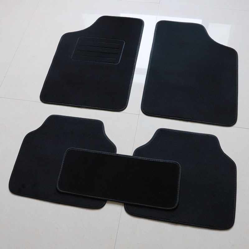 Suede Car Foot Mat Universal Foot Pad Non Slip Waterproof Floor Mat Velvet Foot Mat Easy To Clean Car Seat Cover