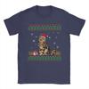 Funny Cat Lovers Cute Cat Santa Hat Ugly Christmas Mens Women T Shirt Short Sleeve Round Collar TShirts Pure Cotton Clothes