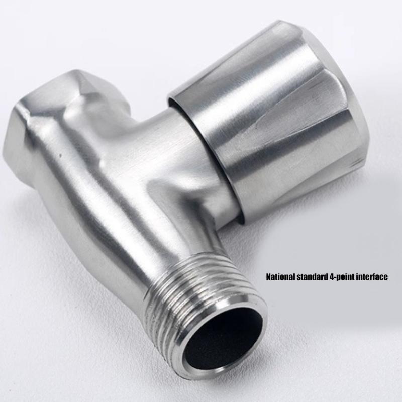 1/2Inch Stainless Steel Water Splitters Valves Accessory for Shower Faucet Sprayers Nozzle Bathroom Sink and Heaters