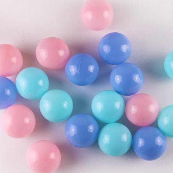 100Pcs Ball Pit Balls Funny Long Life Span Plastic Boys Girls Mixed Colors Ocean