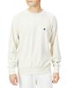 Champion Long Sleeve Crew Neck with Embroidered Logo and Reverse Size M Oatmeal Men's Sweatshirt, 100% Cotton, 10oz, Weave® Fabric, (C3-T016),