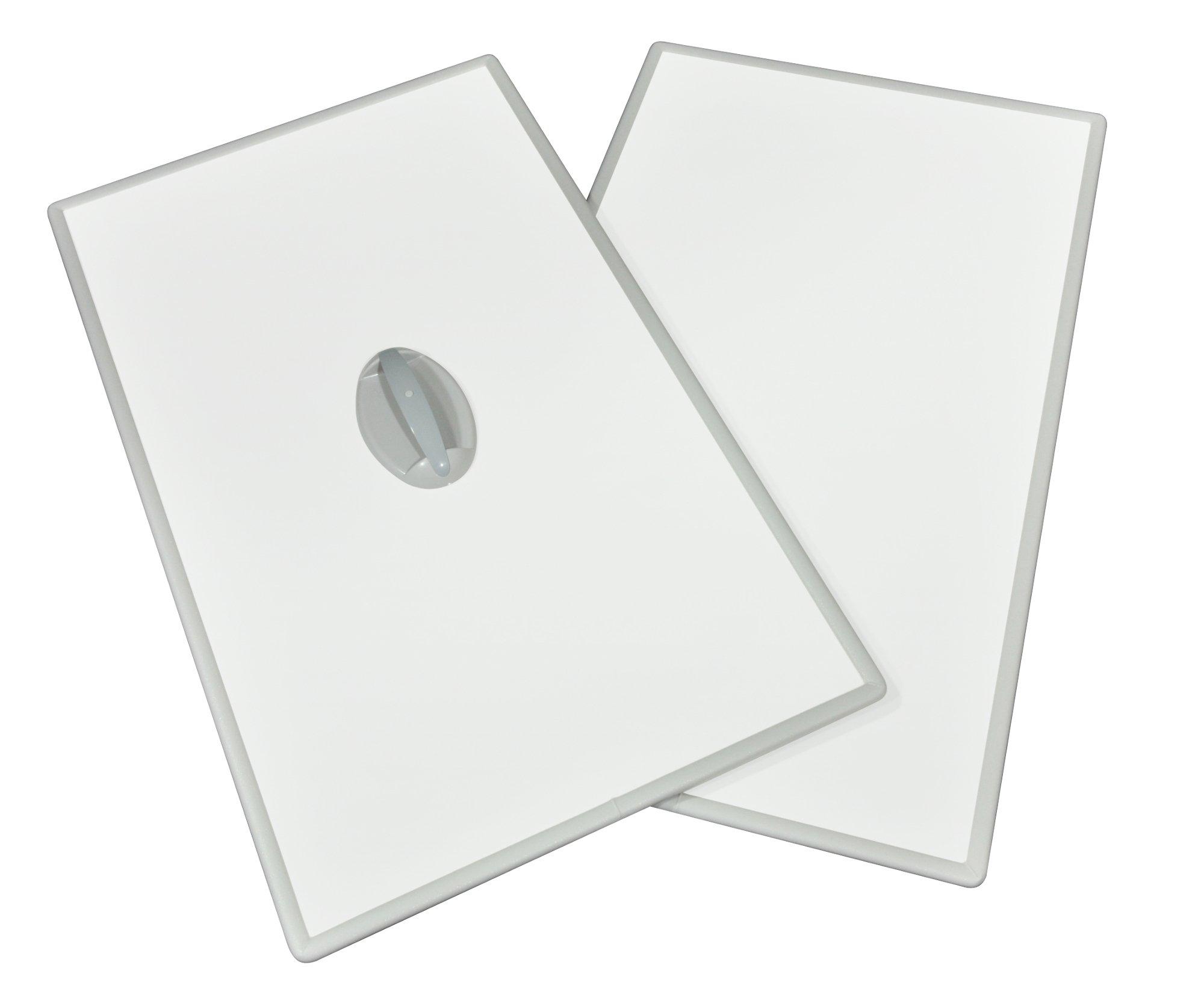 

Антибактериальная ванна Topure в сочетании с ручками 70 x 100 U10 Крышка, Тип, (Набор 2), см, Белый/Белый, белый