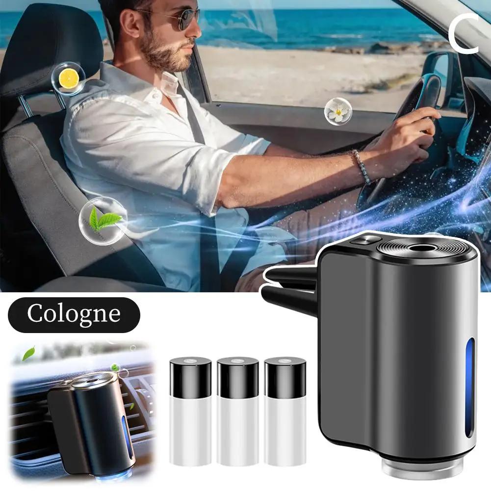 NEW Car Electric Air Diffuser Aroma Auto Air Vent Humidifier Aromatherapy Essential Air Oil Freshener Perfume Mist Car With L7Q9