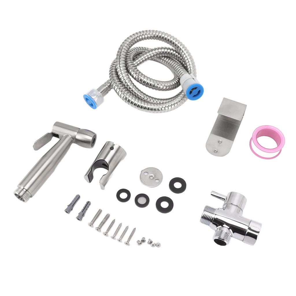 Küchenspüle-Sprühset, 304 Edelstahl, Hand-Bidet-Sprühset, Ersatz für Toilette