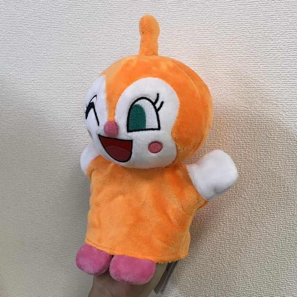 Yoshitoku Hand Puppet S Dokin-chan Soft Plush Toy for Kids 30cm