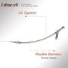 Flexible stainless steel oil dipstick for LSX LS1 LS2 LS6 4.8L 5.7L 6.0L 6.