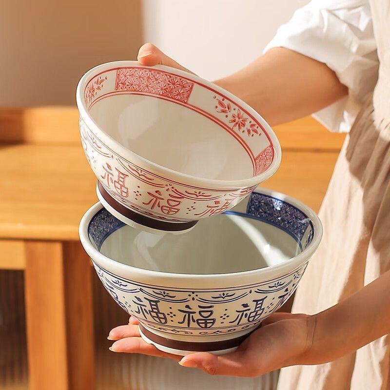 Ciotola Ceramica Tradizionale Cinese Moderna – Ciotola per Noodles & Riso per la Casa