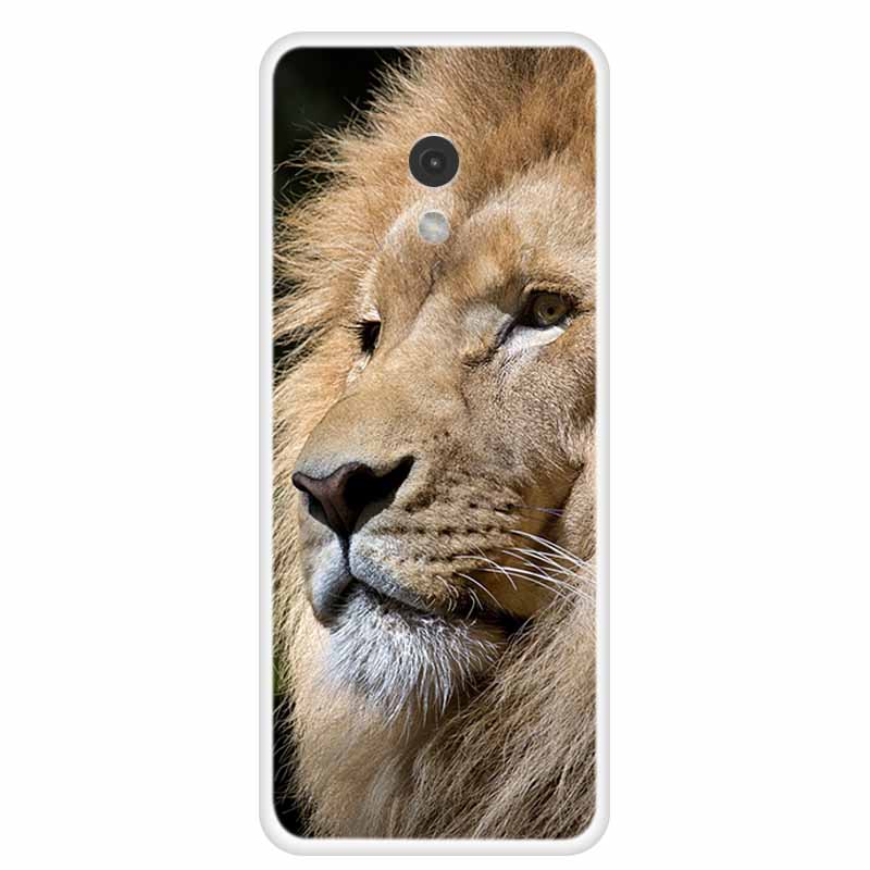 For Nokia 235 4G Case Nokia 215 220 4G Wolf Lion Clear Silicon TPU Back Cases for Nokia 220 4G 4G Phone Cover Cute Soft Fundas