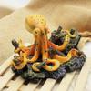 Aquarium Decoration Ornaments Animal Octopus Resin Crafts Aquarium Fish Tank Landscaping Home Decora