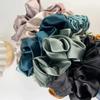 Heatless Curling SilkS Scrunchies Soft Elastic Satin Silk Scrunchies Hair Ties Sleepy Styling Accessories Ponytail Holder