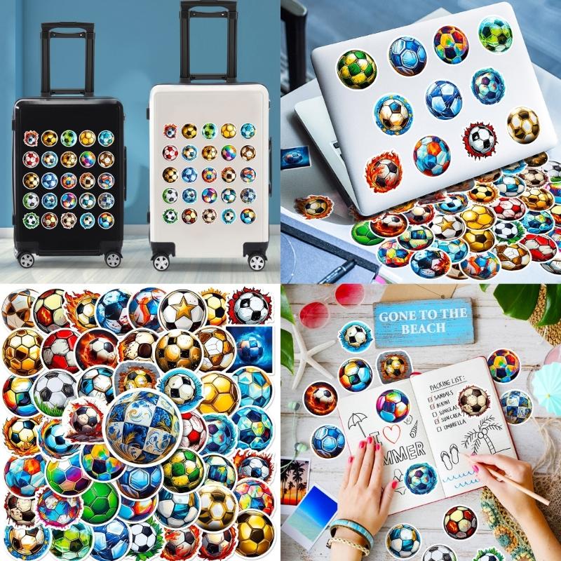 200Pcs Sport Stickers Football Stickers Soccer Decals Kids Stickers for Boy Girl Birthday Party Favor Gift Bag Fillers