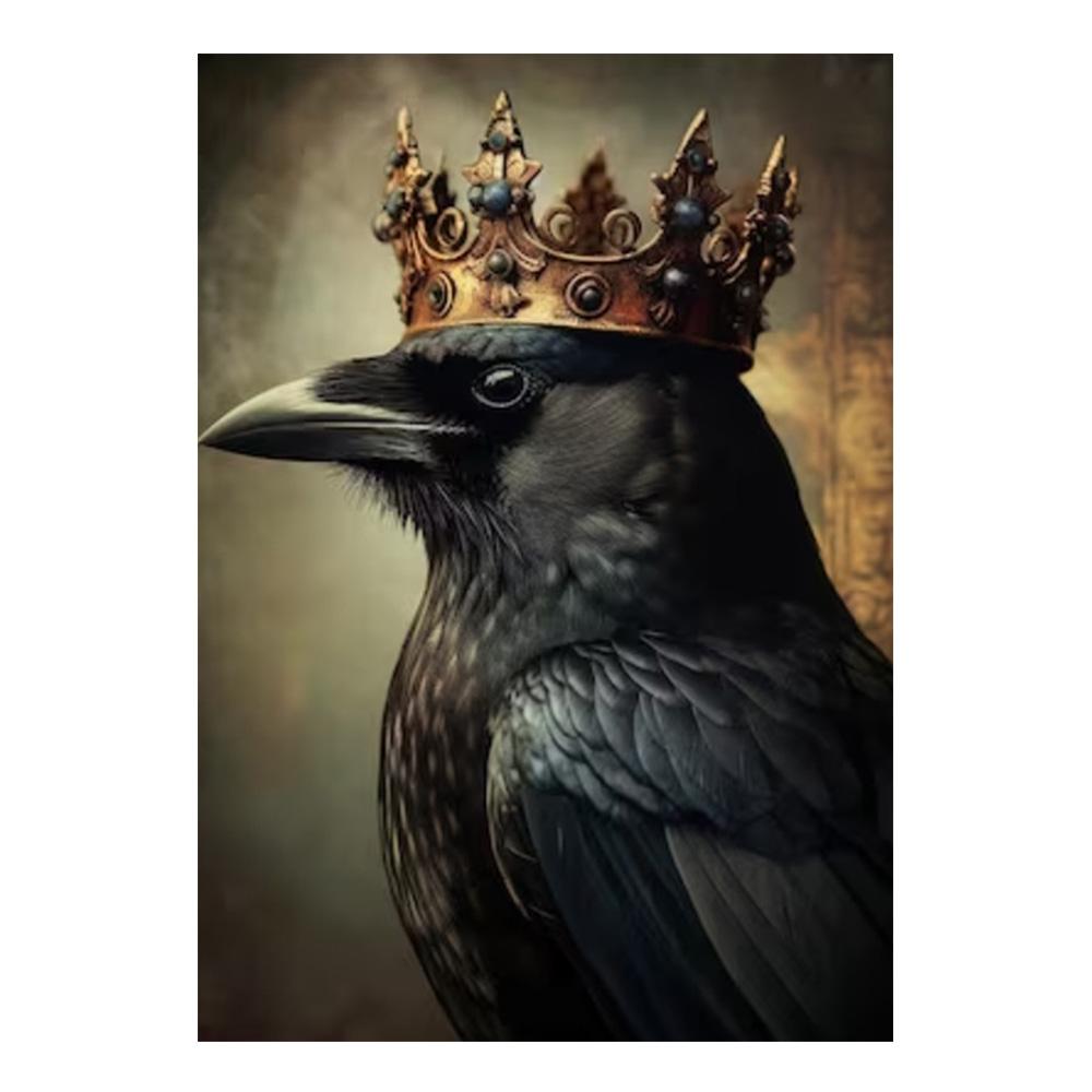 Dark Academy Art Wall Poster Victoria Crow Witch Ghost Black Cat Halloween Background Decoration Gothic Image Printing Holiday Gifts Canvas Painting