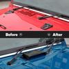 Hood Vent Hood Scoop Vent Cover for 97-17 Jeep Wrangler TJ JK JKU Accessories B