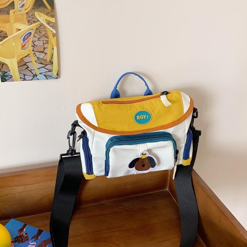 

Универсальная нейлоновая маленькая квадратная сумка женская новая контрастного цвета тканевая сумка модная и легкая одноплечевая сумка кроссбоди подмышку прилив разноцветный