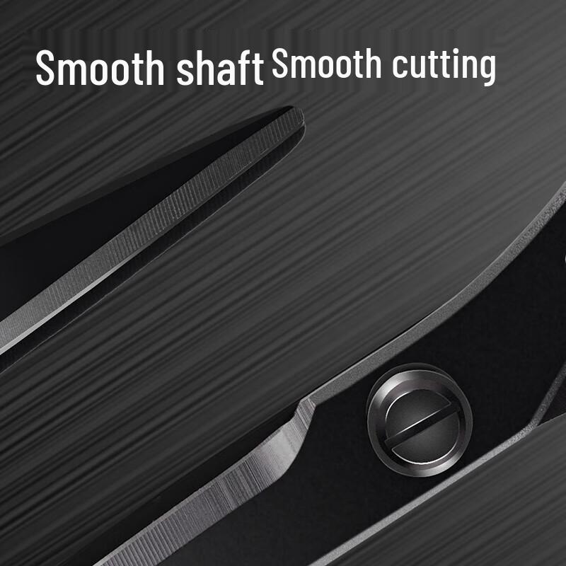 Deli 175mm Black Blade Office Scissors