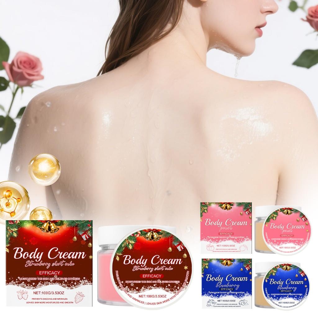 Nährende und feuchtigkeitsspendende Körpercreme Weihnachts-Hautpflege-Geschenk: Glatte Hautstruktur Und Erhöhte Elastizität 100g