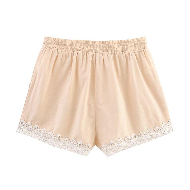 Jnleaog Spring New Arrival Women's Clothing Fashion Style French Fashion Design Embroider Casual Shorts 5107078