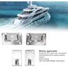 1 Pair Removable Table Bracket Stainless Steel 304 Boat Table Brackets Desktop Removable Table Bracket Replacement for RV Yacht Ship Household