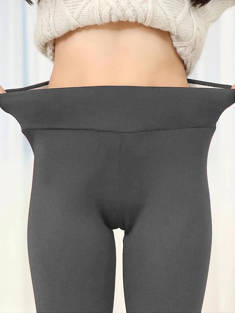 Winter Leggings Women High Waist Thick Velvet Keep Warm Legings Solid All-Match Sexy Leging Push Up High Elastic Jeggings Female